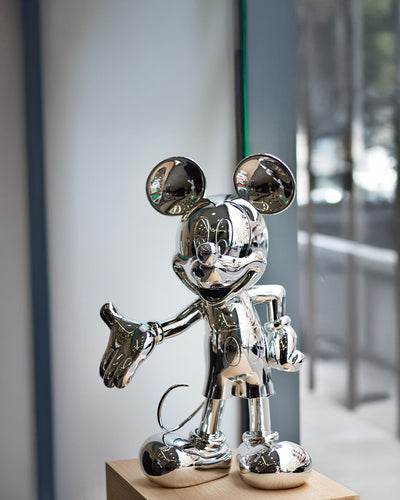Mickey Mouse WELCOME Silver 12"