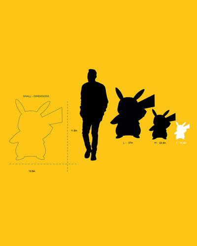 Pikachu Original Yellow 12"