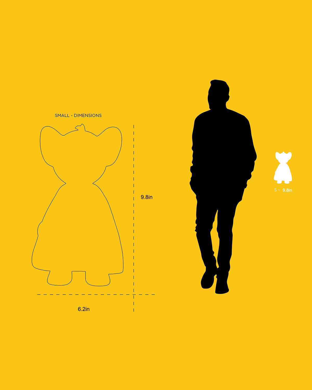 Jerry of Tom & Jerry SUPER POP in Superman Costume Original 10in