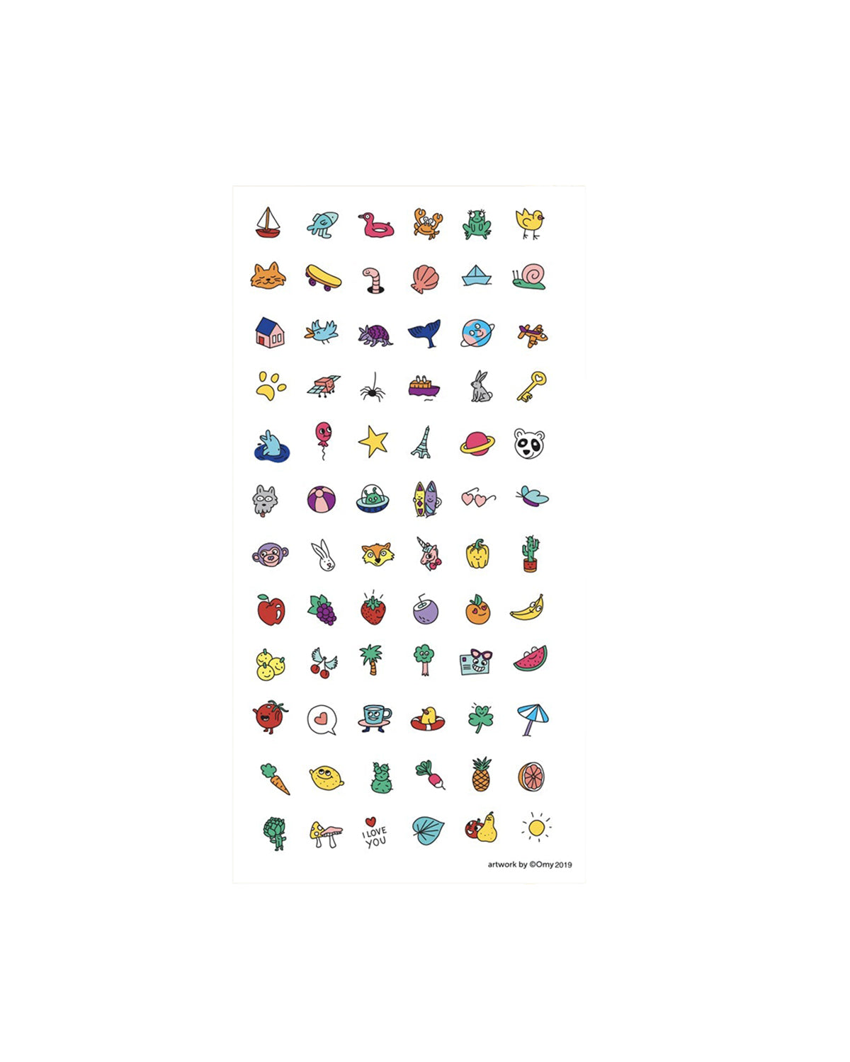 Nail Stickers for Kids HAPPY NAILS