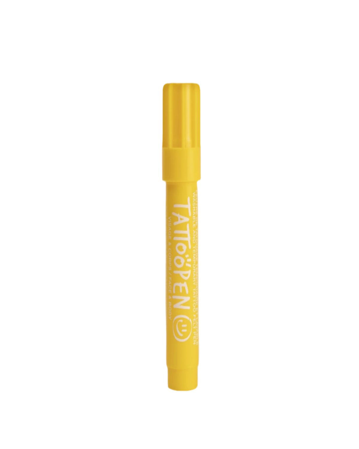 Nailmatic Tattoo Pen for Kids Yellow