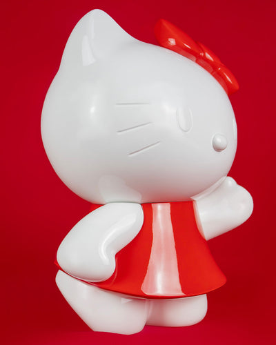 Hello Kitty ROBE White & Red Dress 10.5"