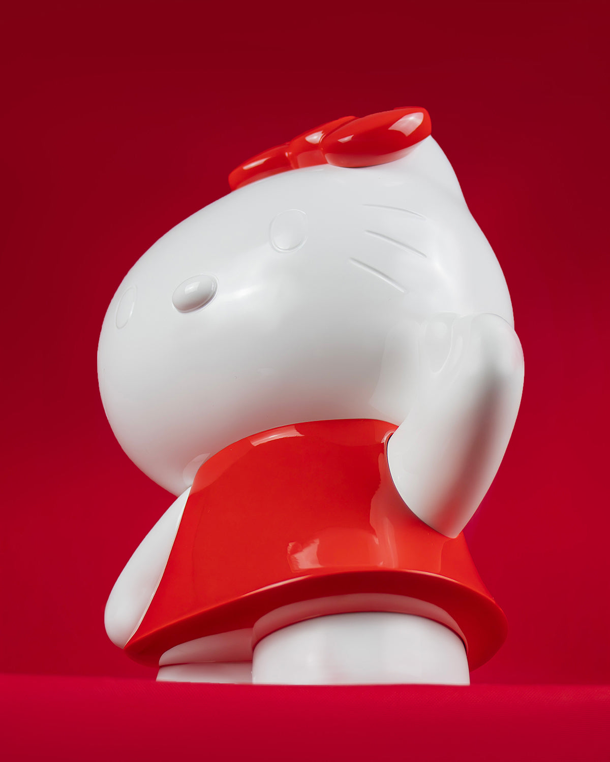 Hello Kitty ROBE White & Red Dress 10.5in