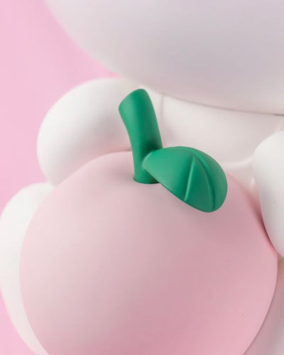 Hello Kitty APPLE Matt White with Pastel Pink Apple 10"