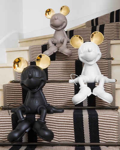 Mickey Mouse TAKE 2 White & Gold 19"