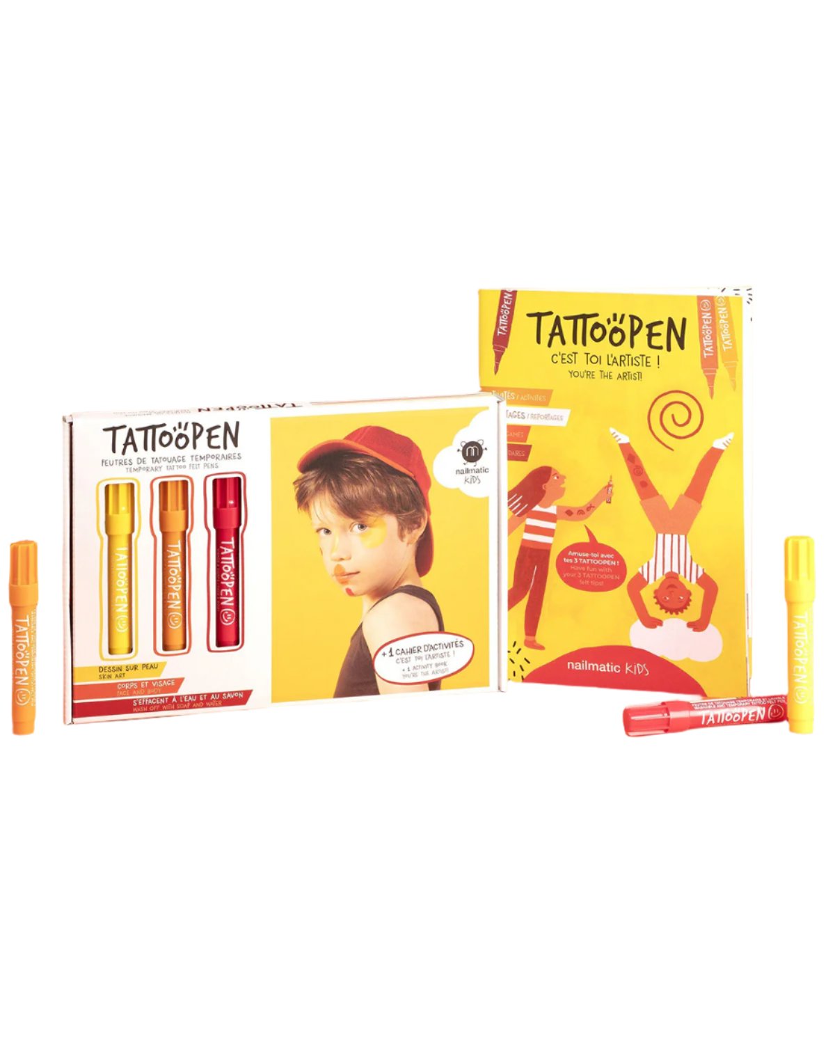 Nailmatic Tattoo Pen Set for Kids ART