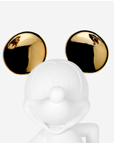Mickey Mouse WELCOME White & Gold 12"