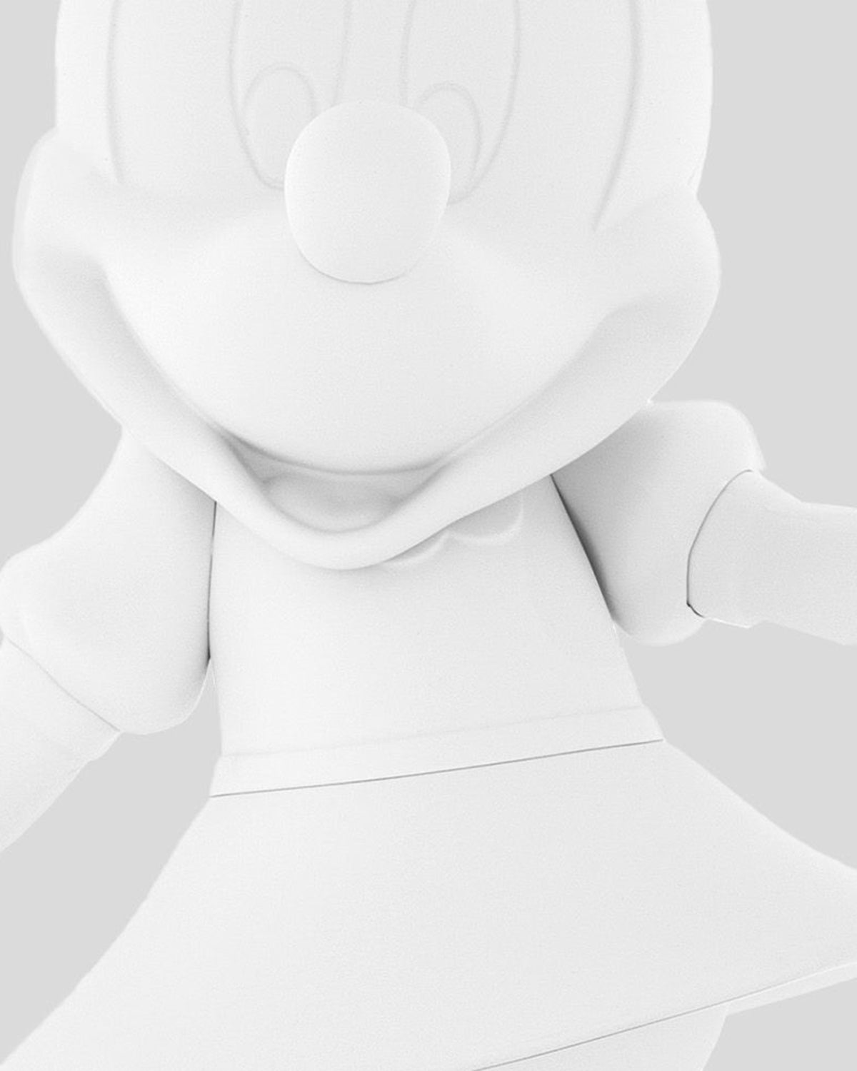 Minnie Welcome LD Studio White & Gold 12"