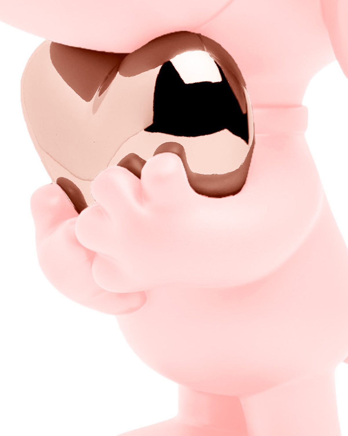 Snoopy HEART - LD Studio - Pastel Pink & Chromed Pink Gold -21.5"