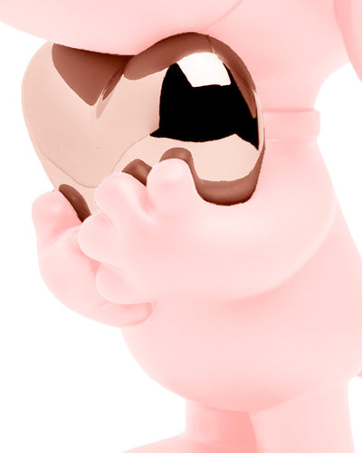 Snoopy HEART - LD Studio - Pastel Pink & Chromed Pink Gold -21.5"