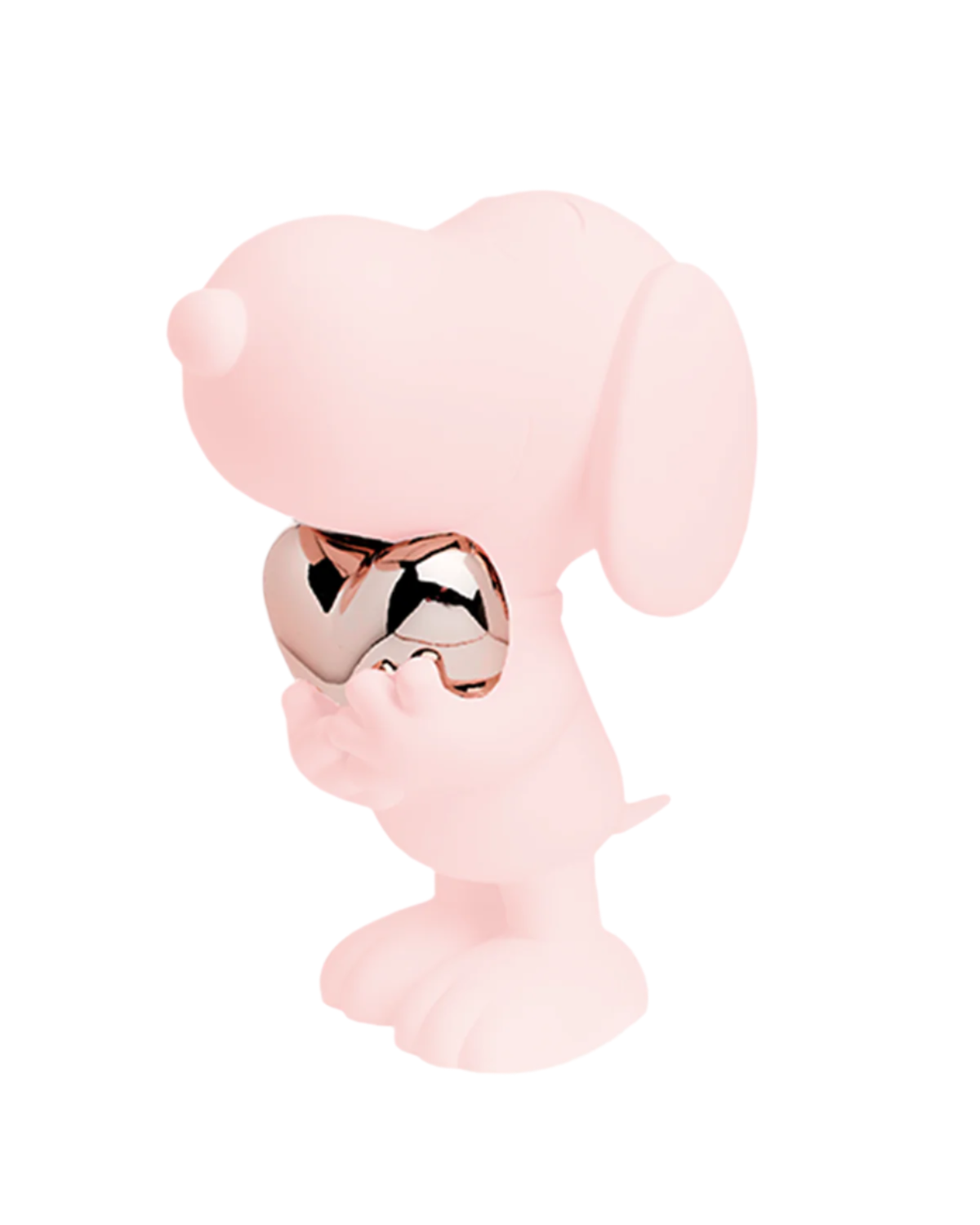 Snoopy Heart Pink & Gold Pink 11"