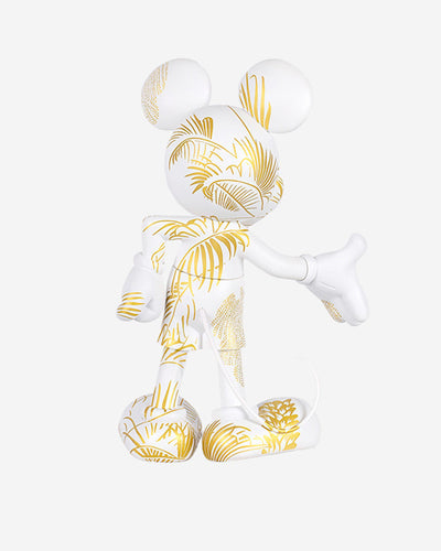Mickey Mouse STAR STYLE White & Gold 12"