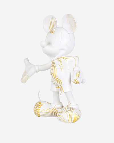 Mickey Mouse STAR STYLE White & Gold 12"