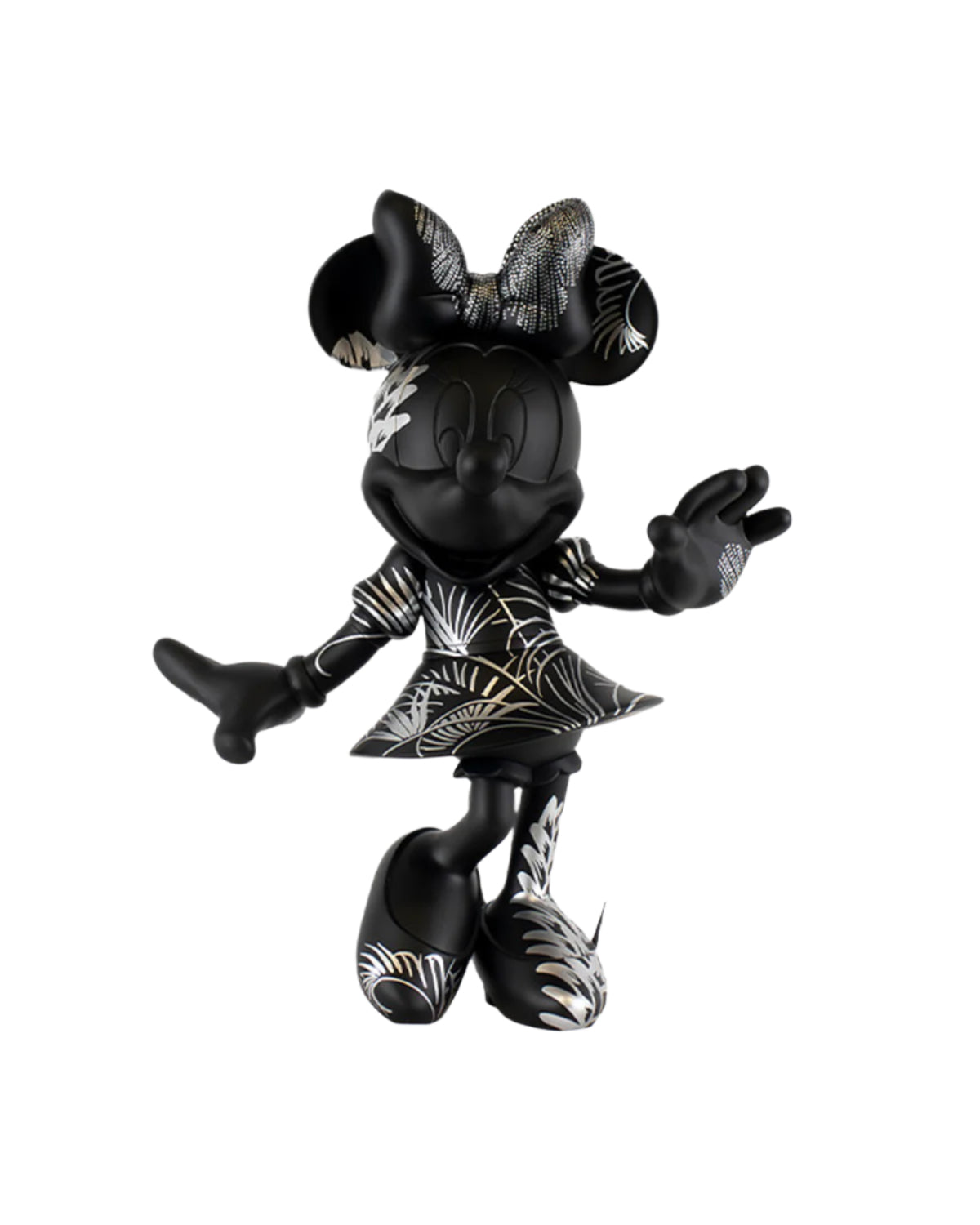 Minne Mouse STAR STYLE Black & Grey 12"