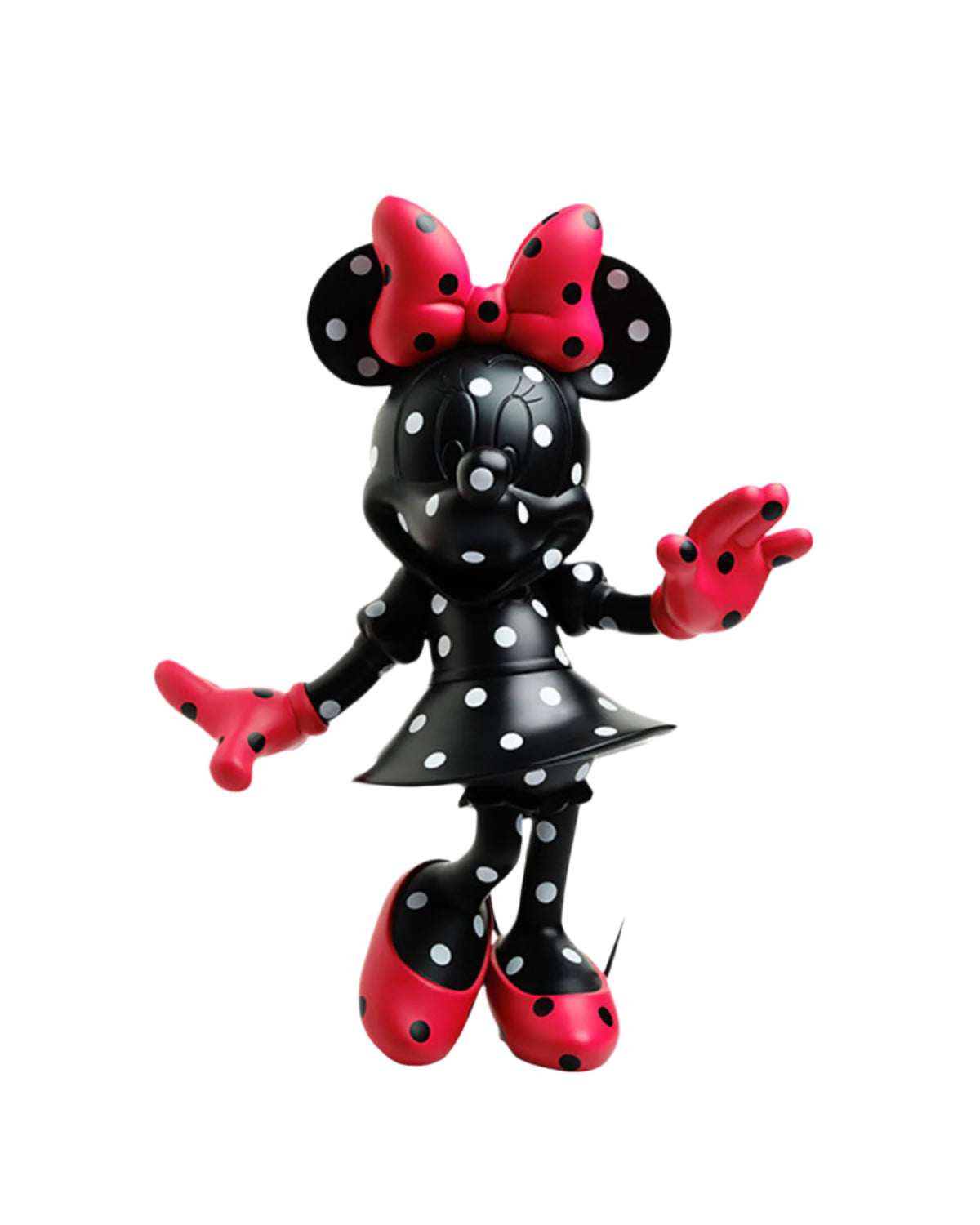 Minnie Mouse POLKA Black & Red 12"