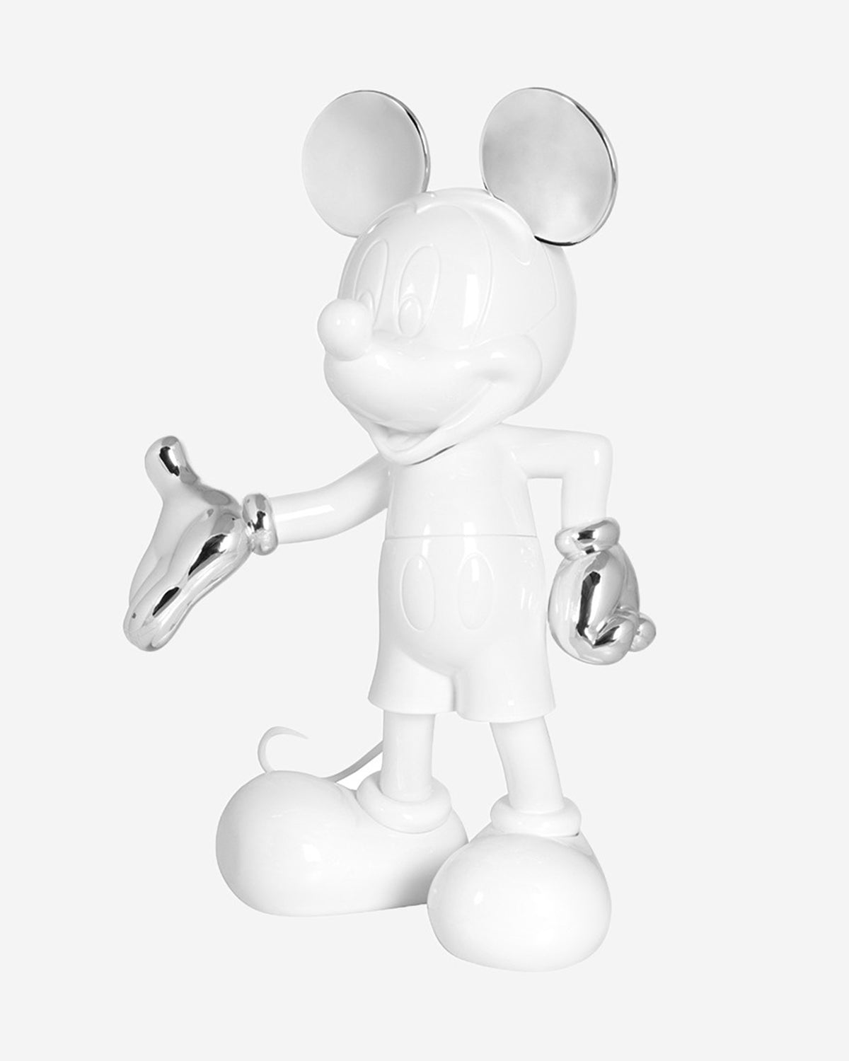 Mickey Mouse WELCOME White & Silver 55in
