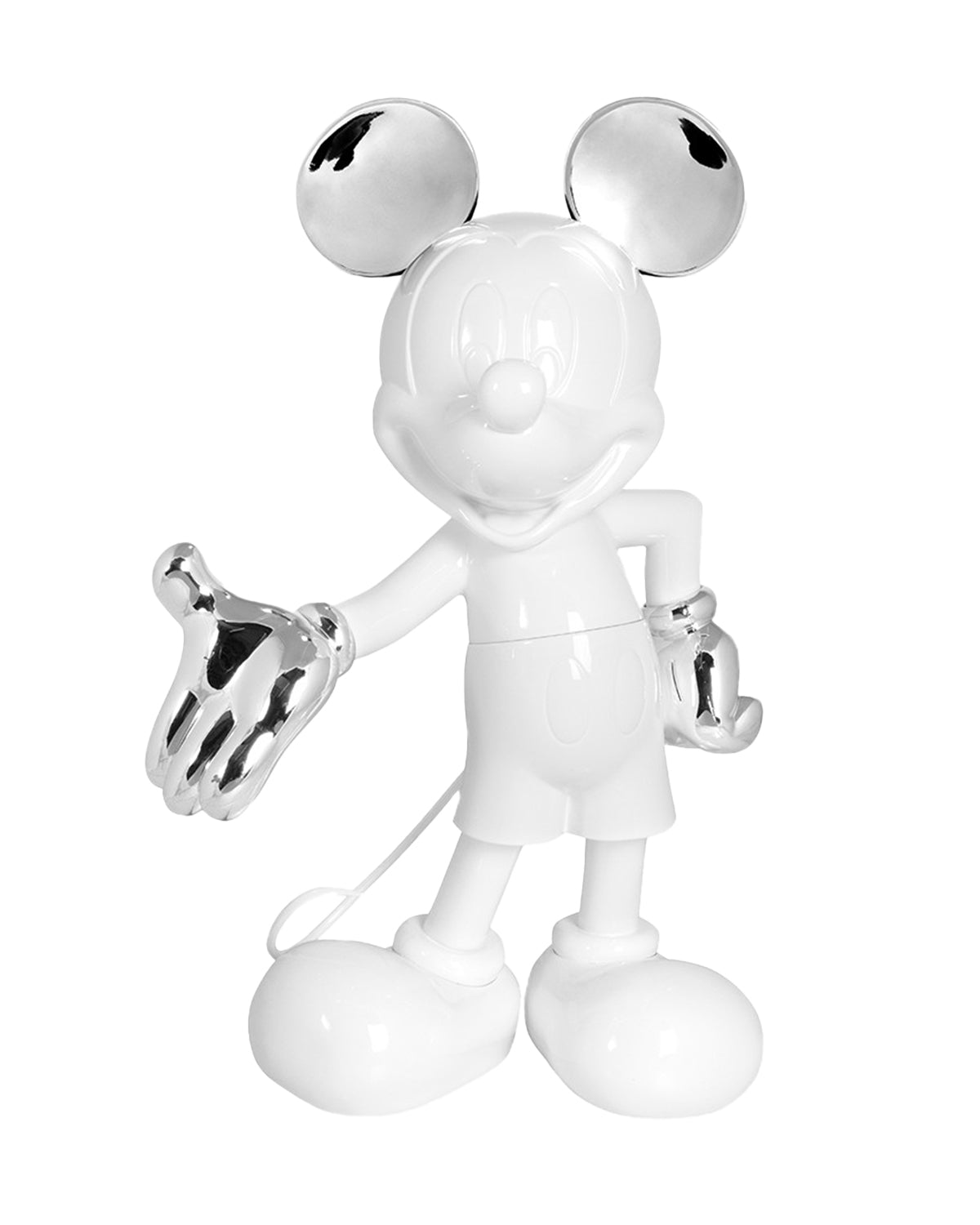 Mickey Mouse WELCOME White & Silver 55"