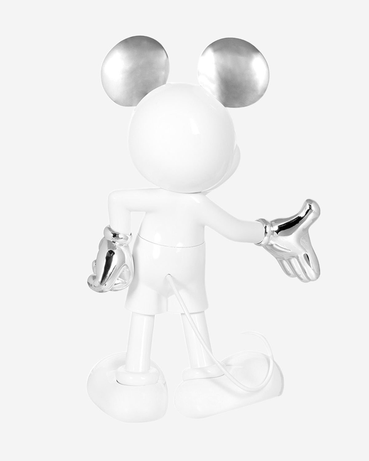 Mickey Mouse WELCOME White & Silver 55in