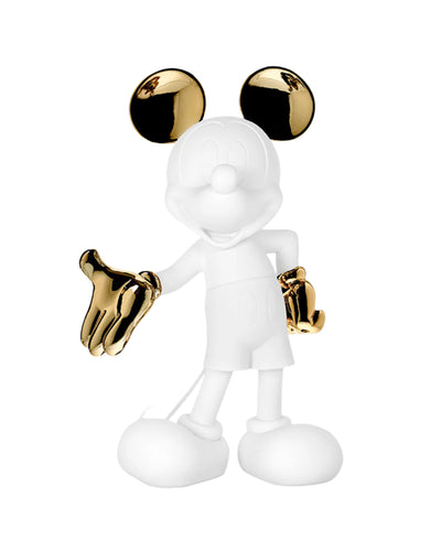 Mickey Mouse WELCOME White & Gold 24"