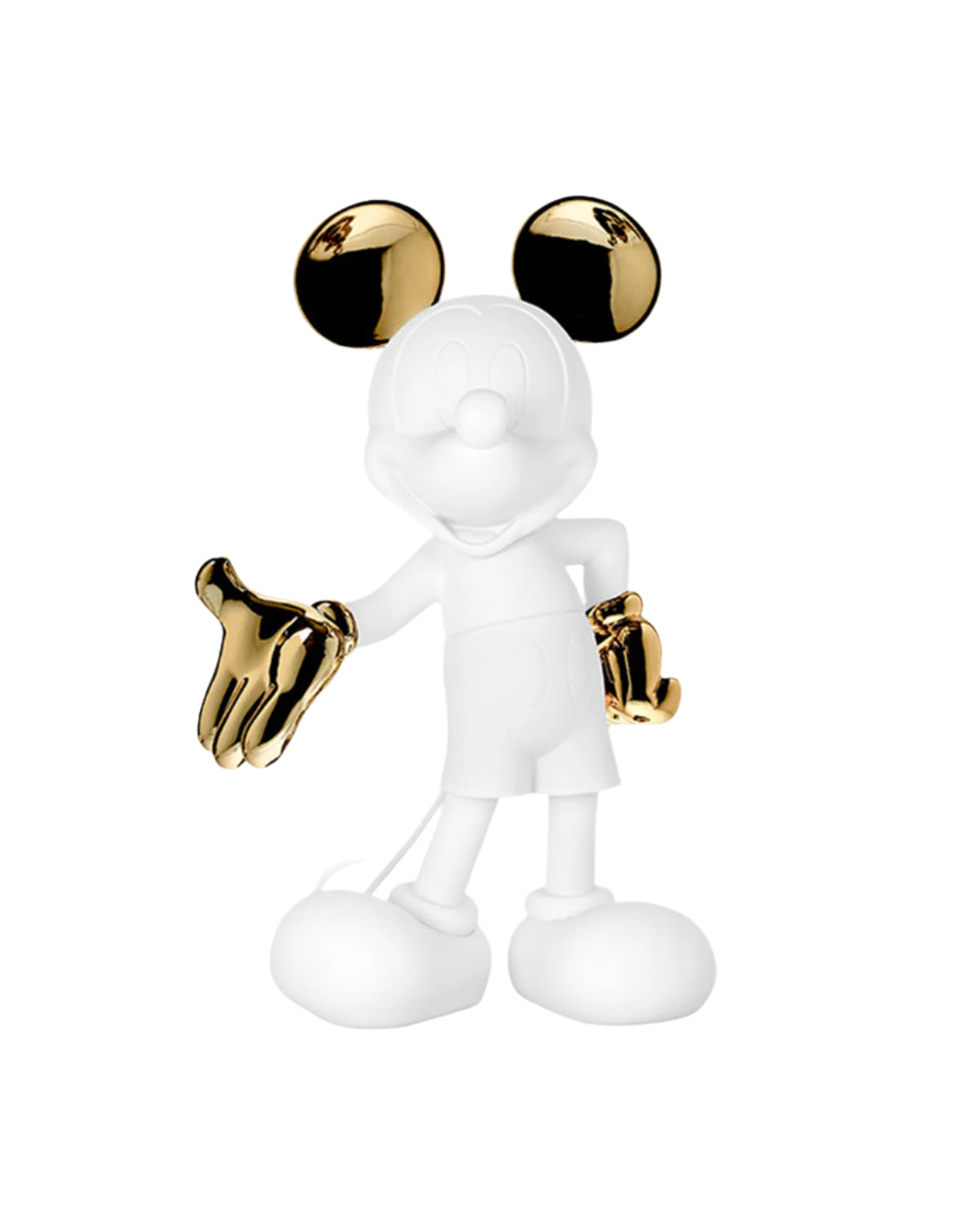Mickey Mouse WELCOME White & Gold 12