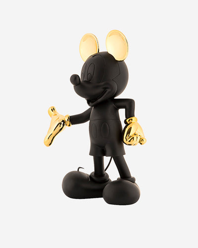 Mickey Mouse WELCOME Black & Gold 12"
