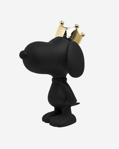 Snoopy Crown Black & Gold 12"