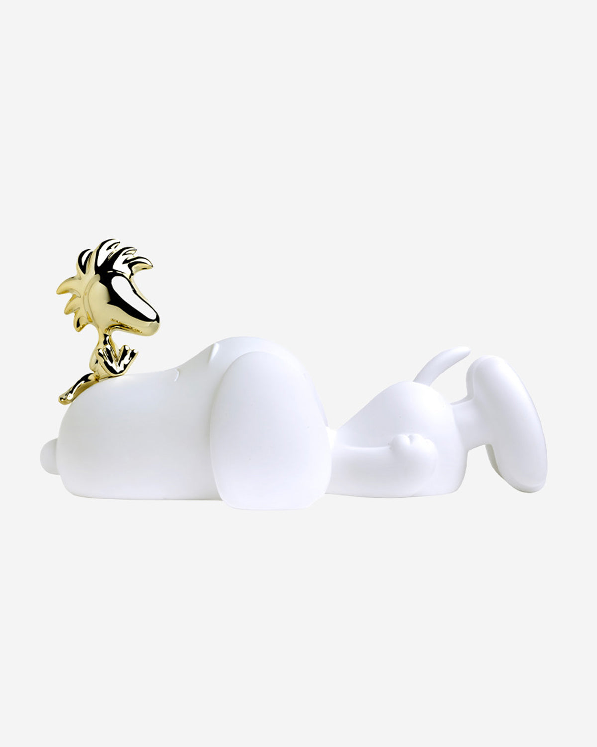 Snoopy & Woodstock White & Gold 17"