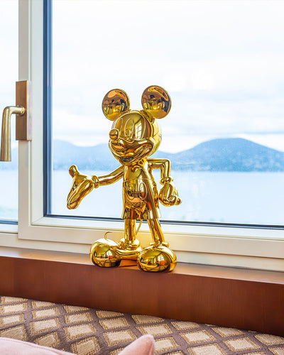 Mickey Welcome  Gold 12"