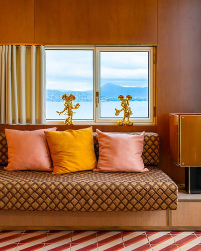 Minnie Welcome LD Studio Gold 12"