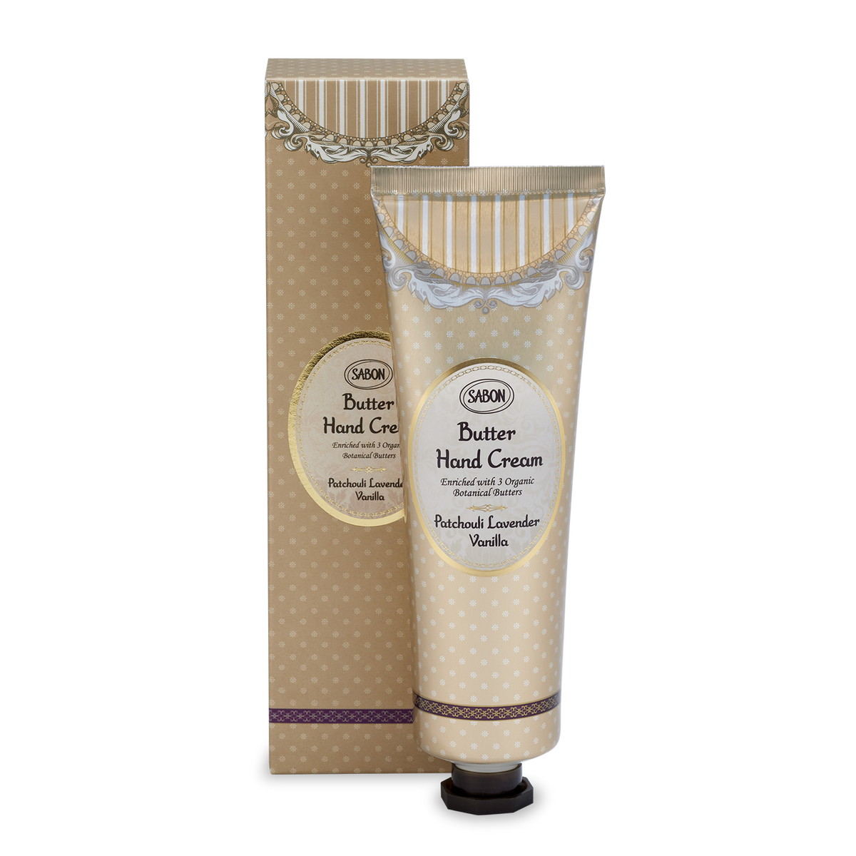 Butter Hand Cream Patchouli Lavender Vanilla 2.5oz (75mL)