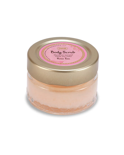 Body Scrub Jar Rose Tea in Sabon Jar 60g
