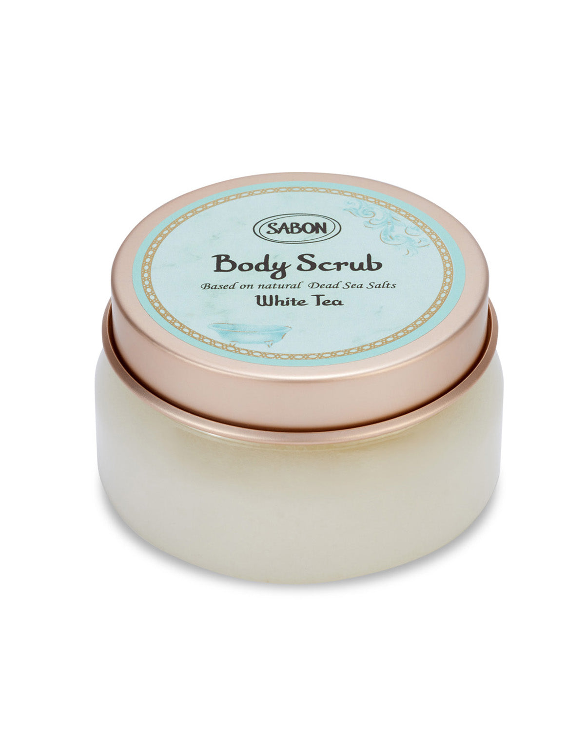 Body Scrub PET Jar White Tea 200gr New