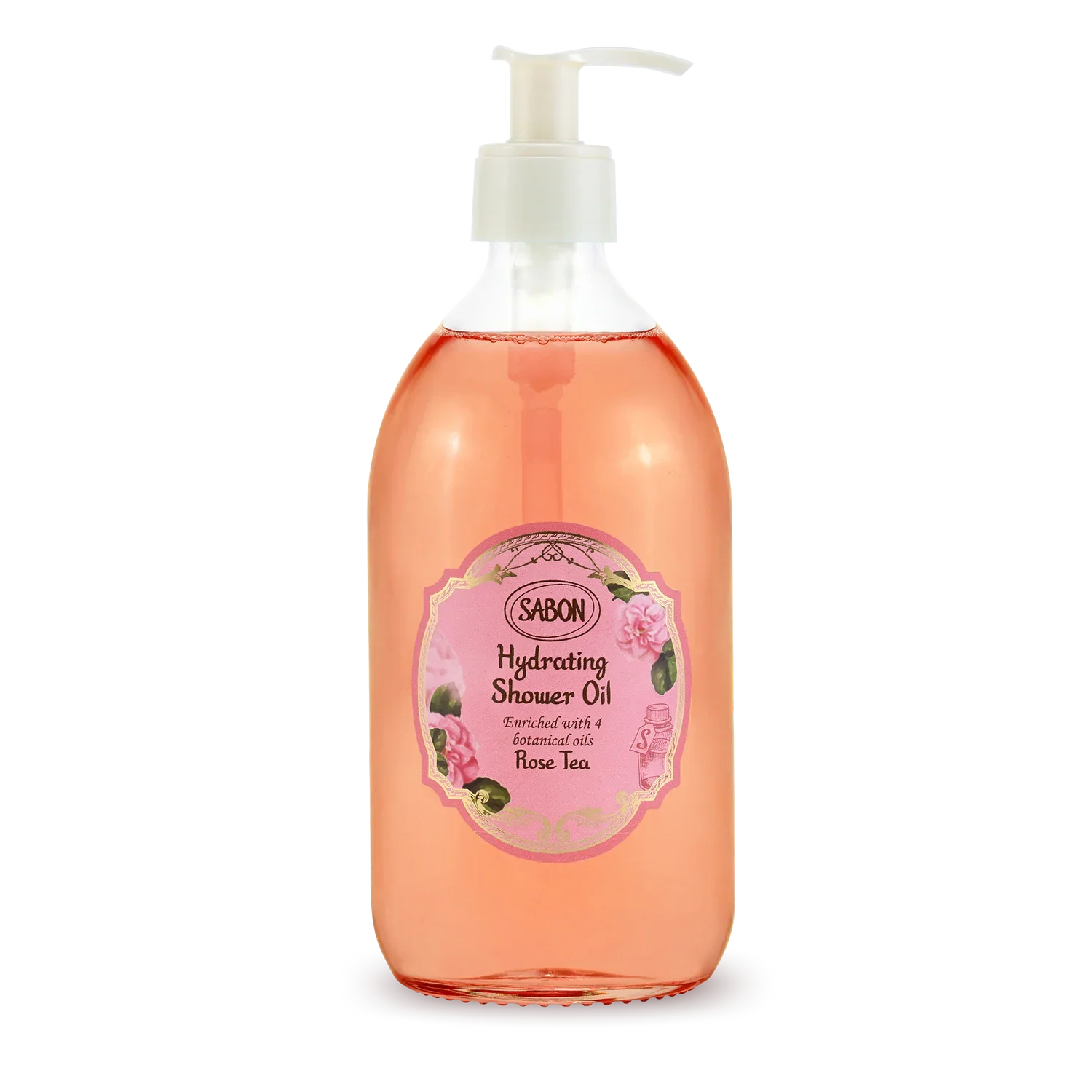 Hydrating Shower Oil 500ml Rose Tea