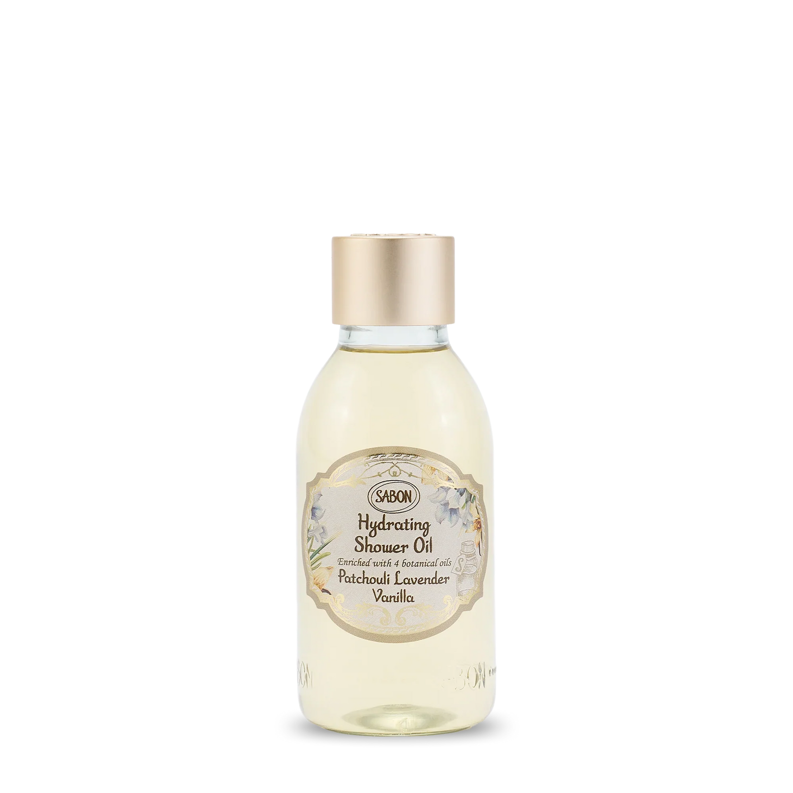 Hydrating Shower Oil 100ml Patchouli Lavender Vanilla
