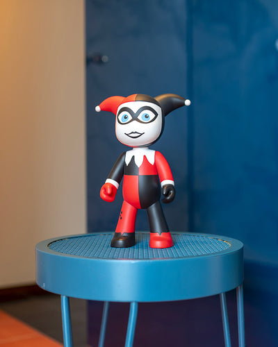 Harley Quinn SUPER POP Original Black, Red, & White 10"