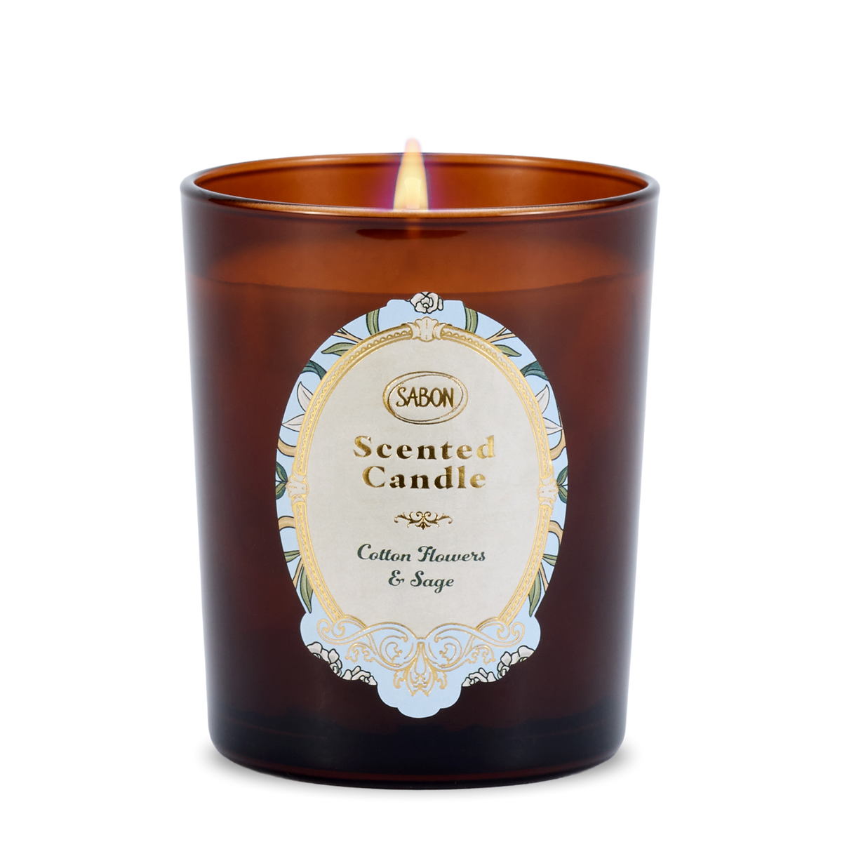 Candle Cotton Flowers & Sage 180gr