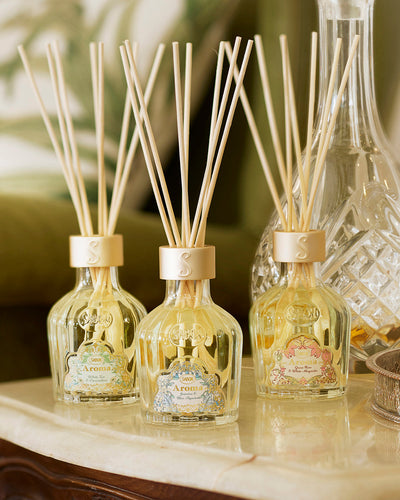 Reed Diffuser AROMA Green Rose & White Magnolia 100ml