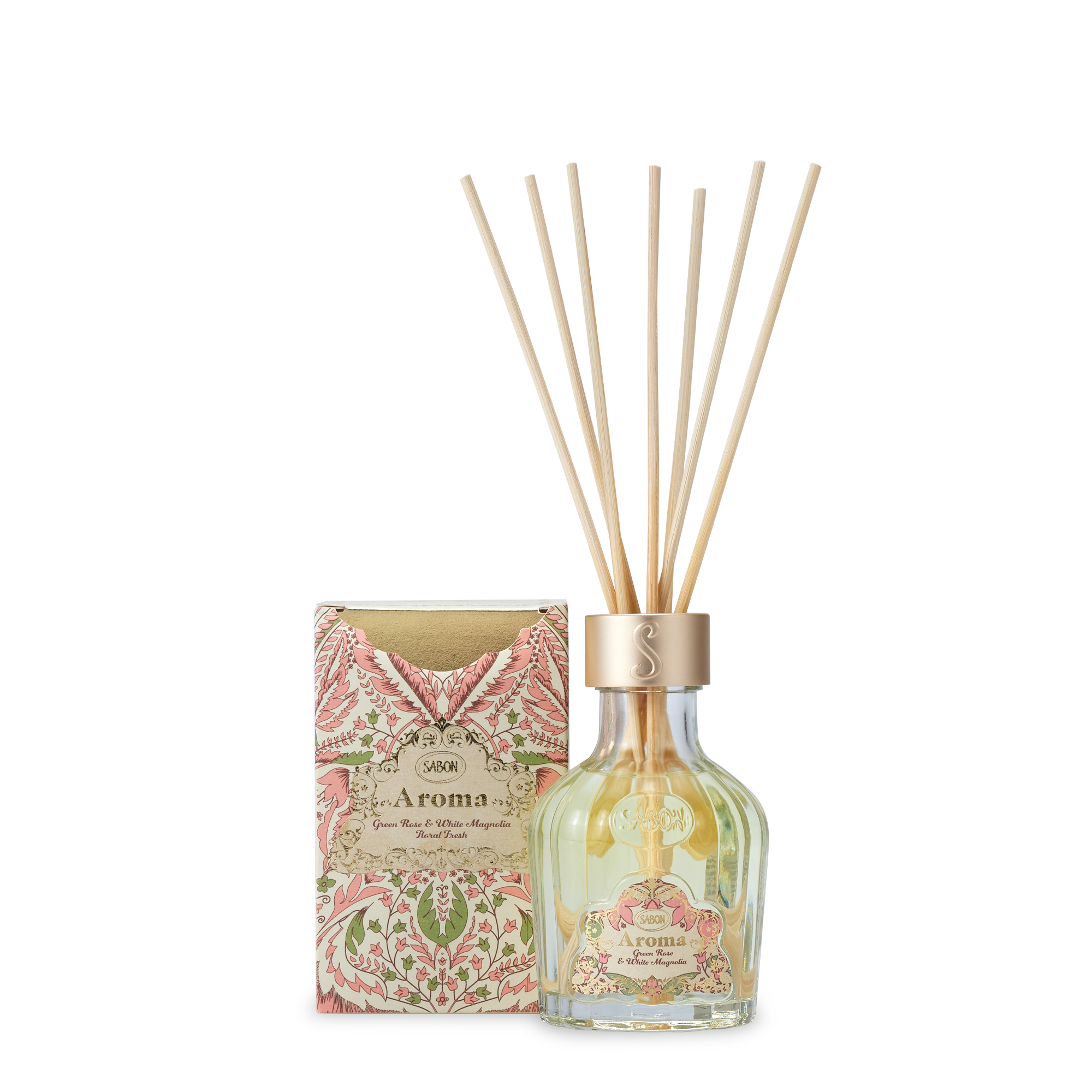 Mini Aroma Green Rose & White Magnolia 3.3oz (100ml)