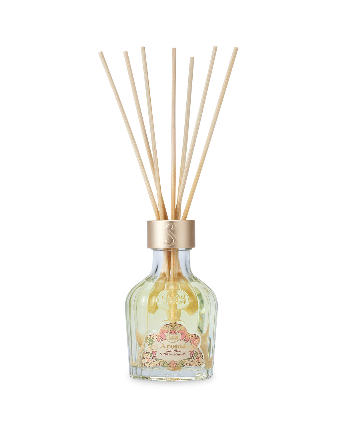 Reed Diffuser AROMA Green Rose & White Magnolia 100ml