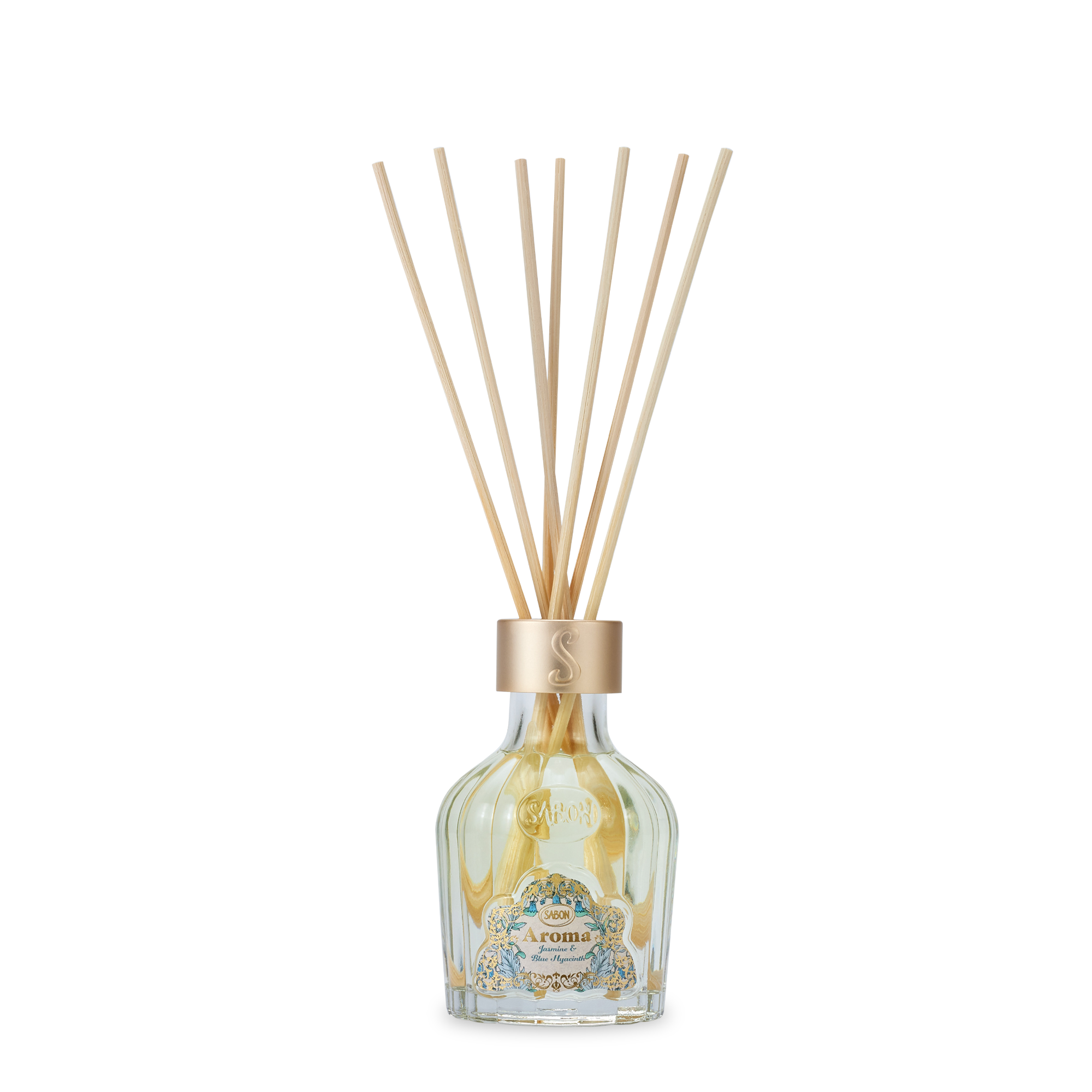 Mini Aroma Reed Diffuser Jasmine & Blue Hyacinth 3.3oz (100ml)