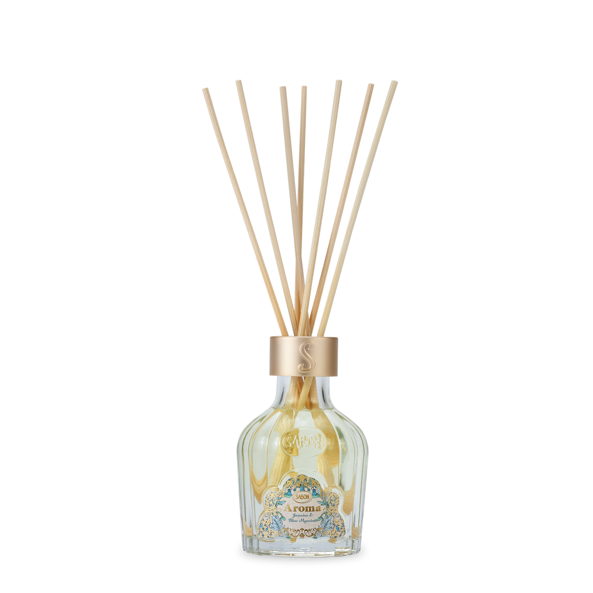 Mini Aroma Reed Diffuser Jasmine & Blue Hyacinth 3.3oz (100ml)