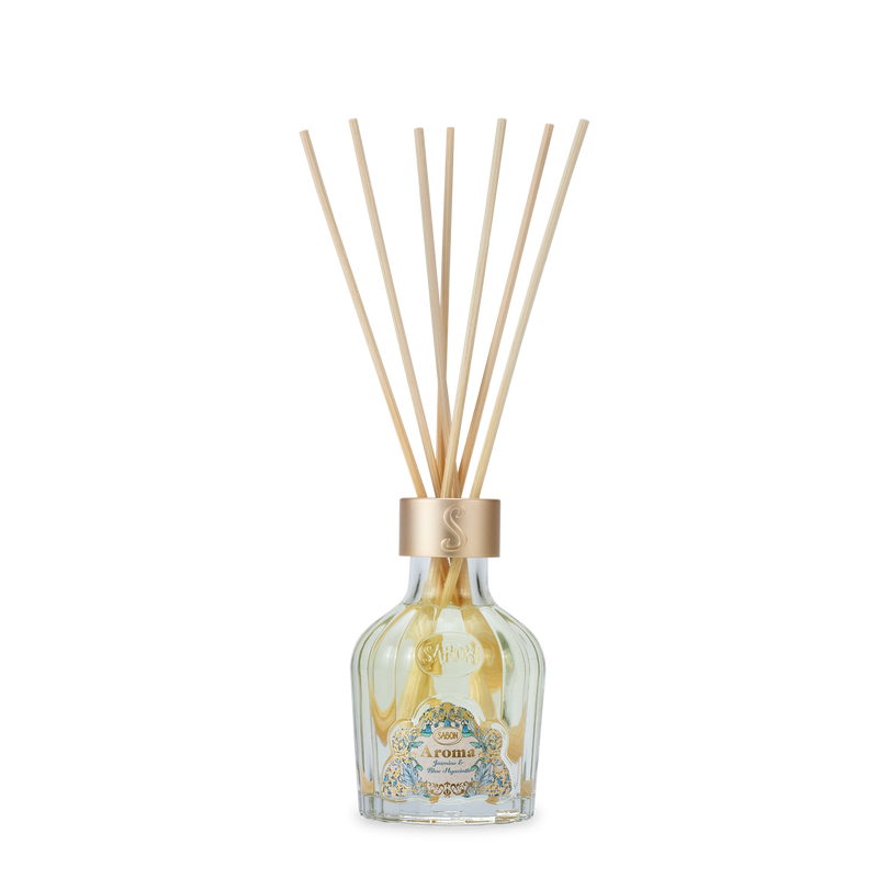 Mini Aroma Reed Diffuser Jasmine & Blue Hyacinth 3.3oz (100ml)