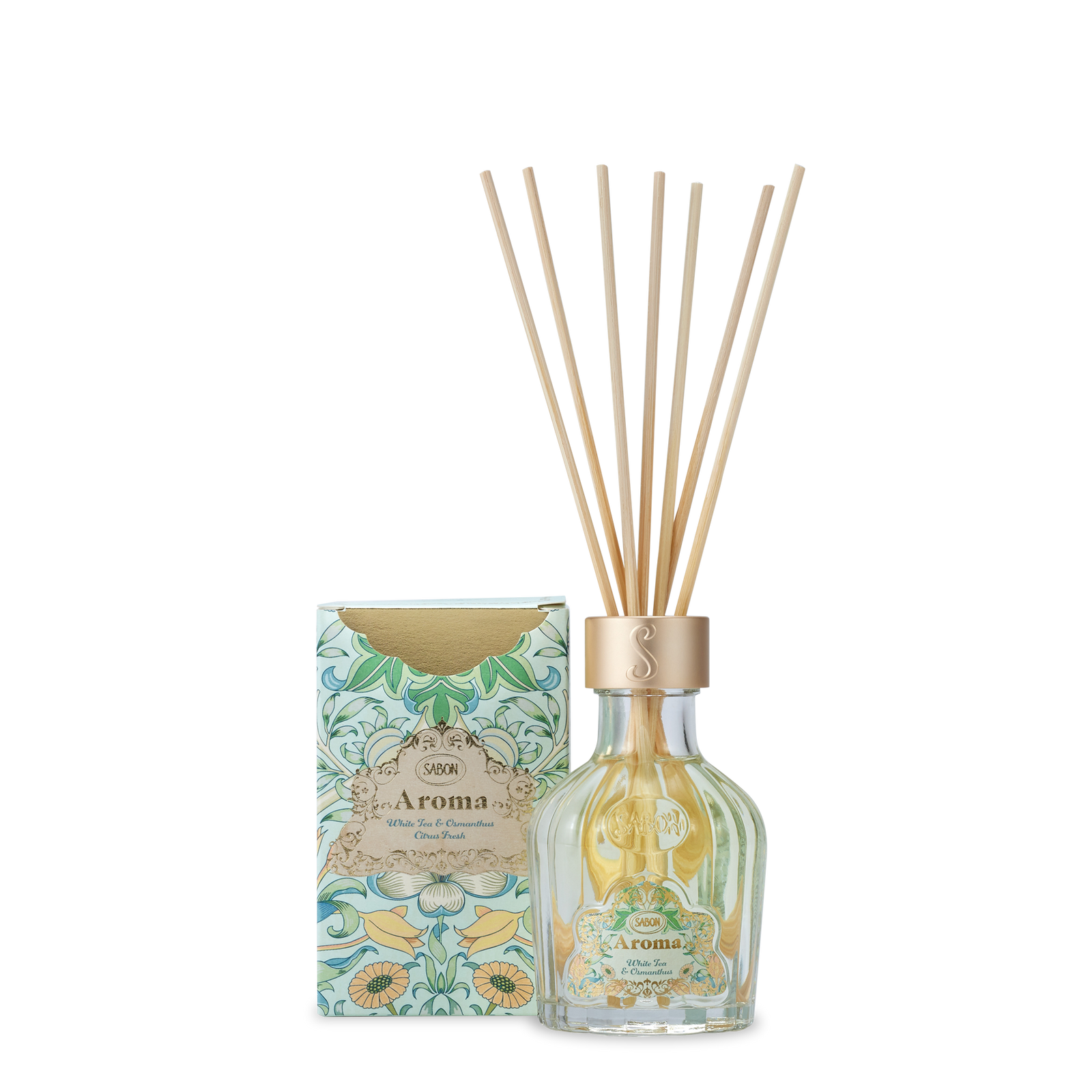 Mini Aroma Reed Diffuser White Tea & Osmanthus 3.3oz (100mL)