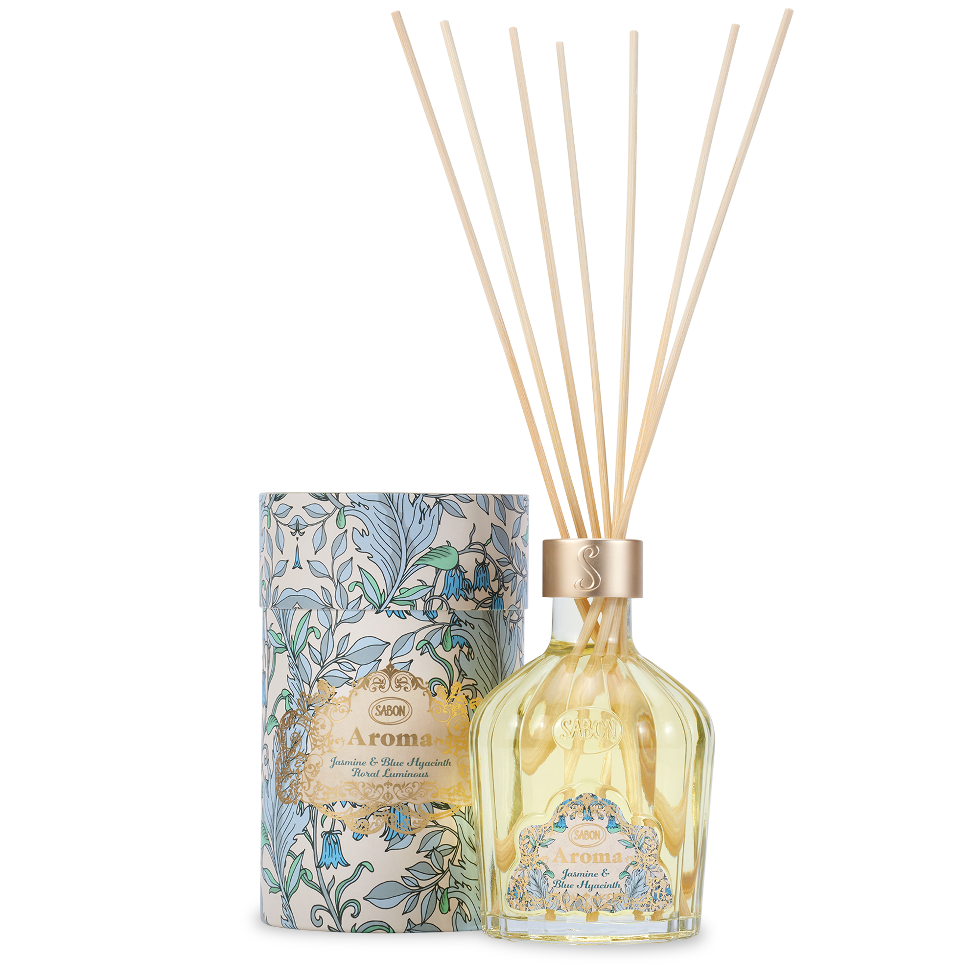 Aroma Reed Diffuser Jasmine & Blue Hyacinth 8.3oz (245mL)