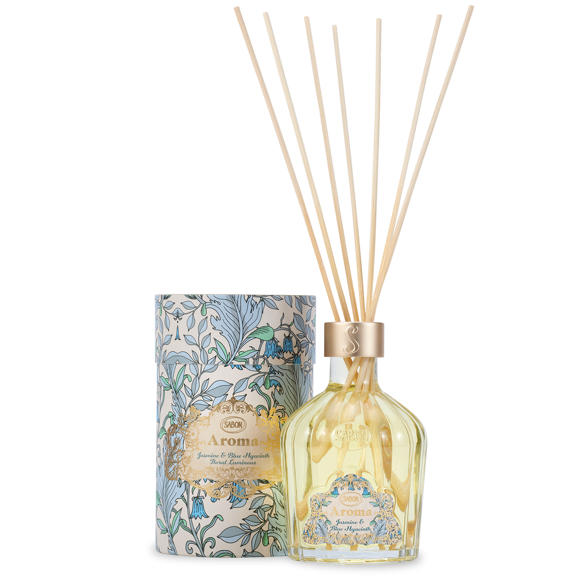 Aroma Reed Diffuser Jasmine & Blue Hyacinth 8.3oz (245mL)