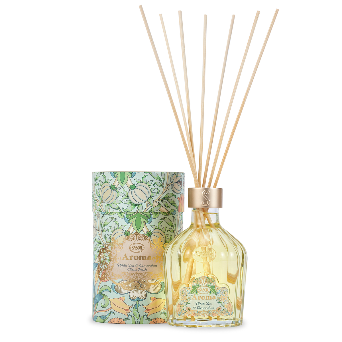 Aroma Reed Diffuser White Tea & Osmanthus 8.3oz (245mL)