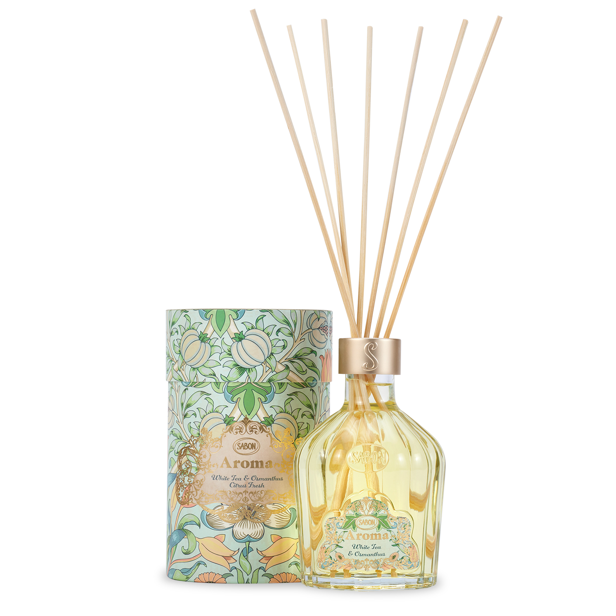 Aroma Reed Diffuser White Tea & Osmanthus 8.3oz (245mL)