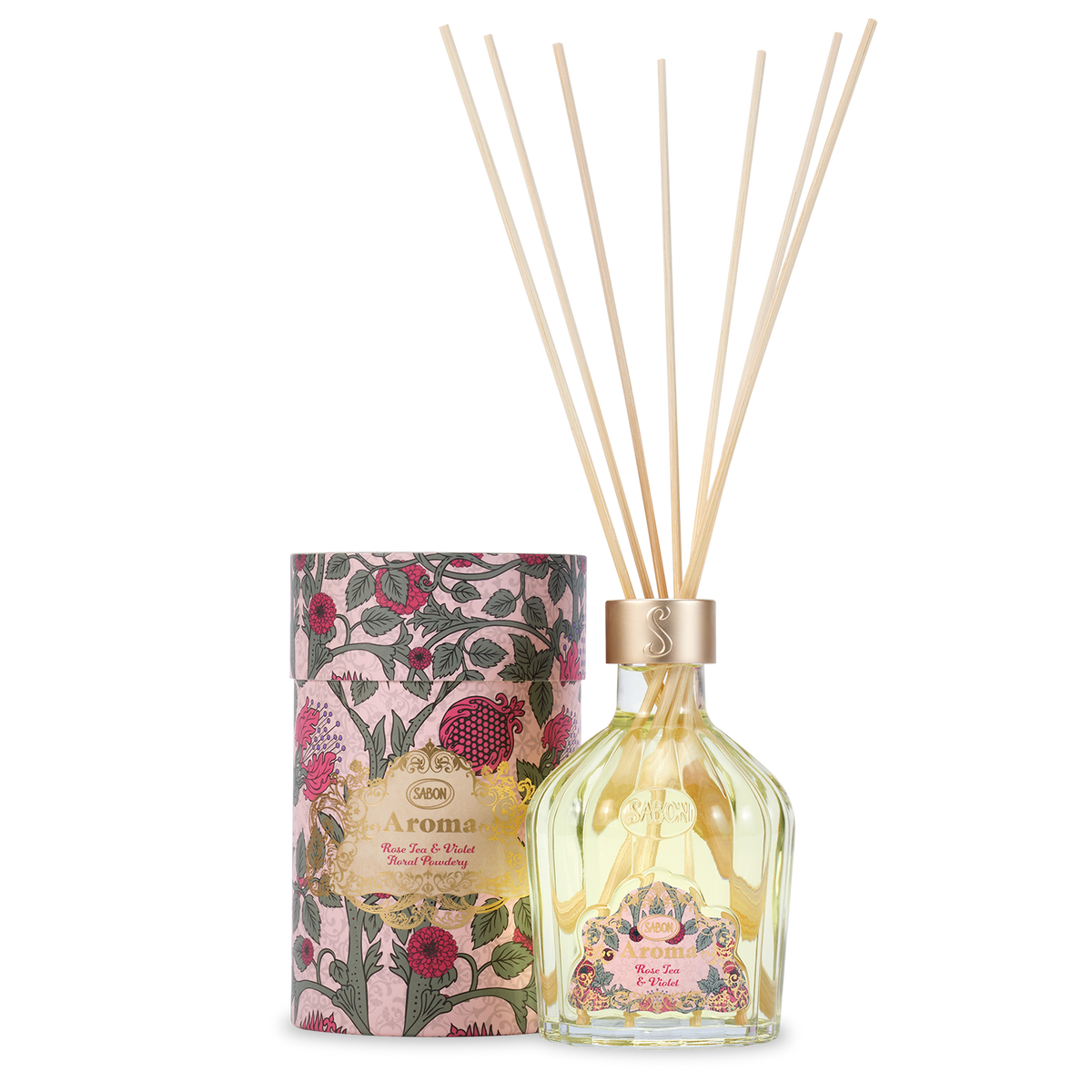 Aroma Reed Diffuser Rose Tea & Violet 8.3oz (245mL)