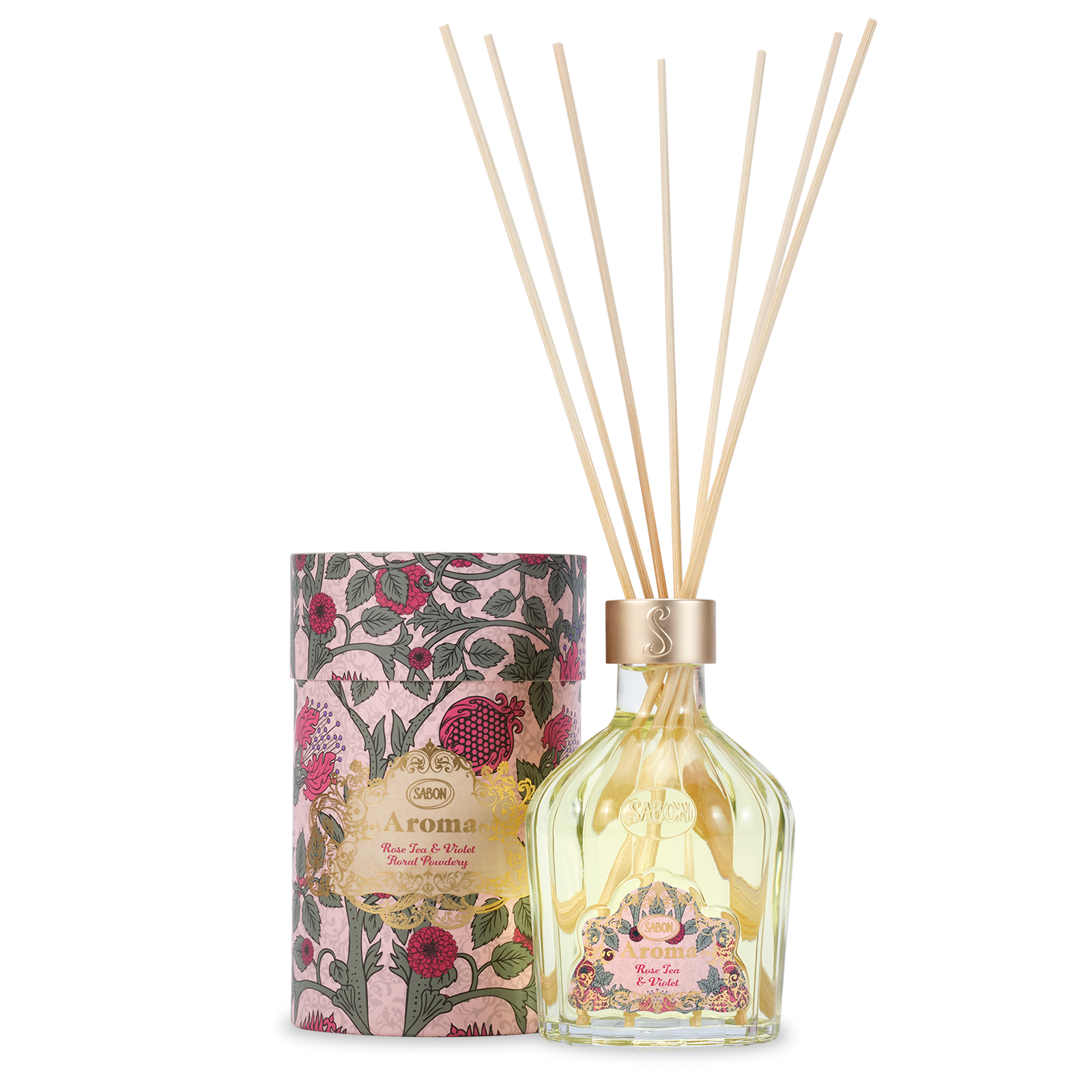 Aroma Reed Diffuser Rose Tea & Violet 8.3oz (245mL)