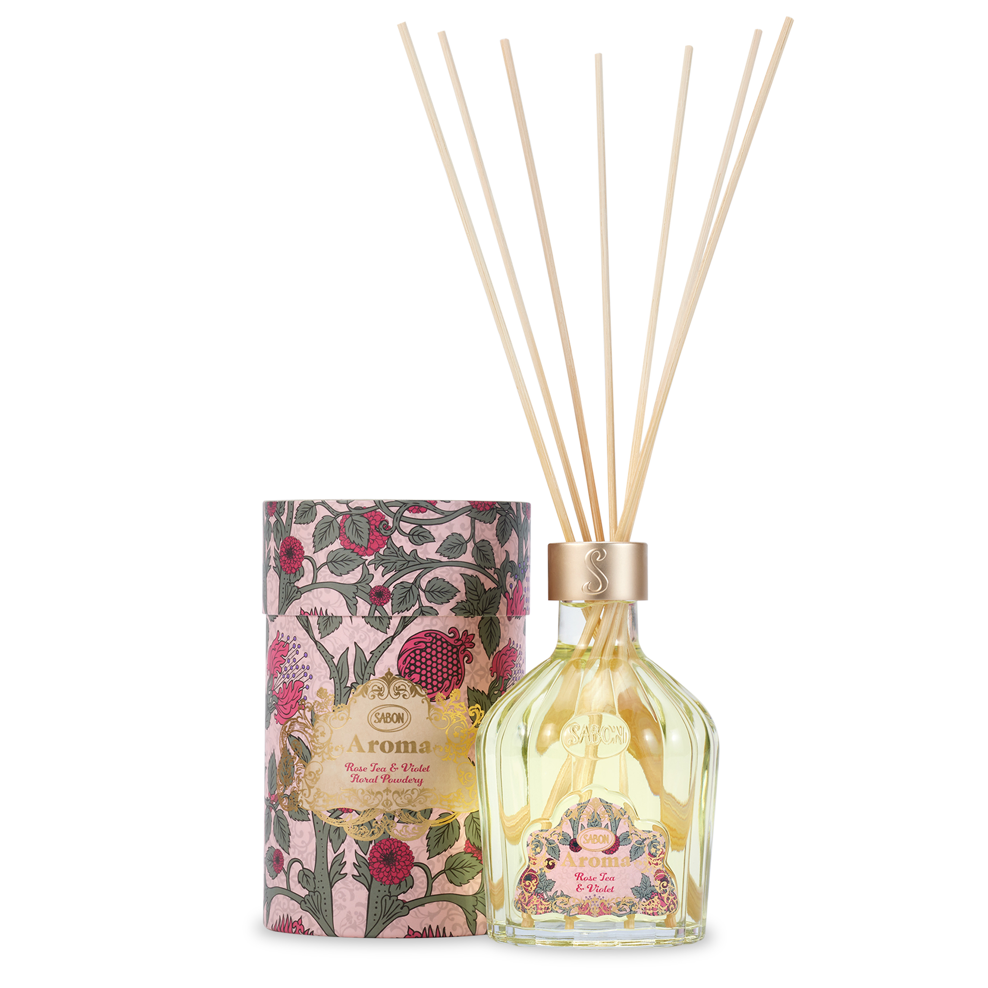 Aroma Reed Diffuser Rose Tea & Violet 8.3oz (245mL)